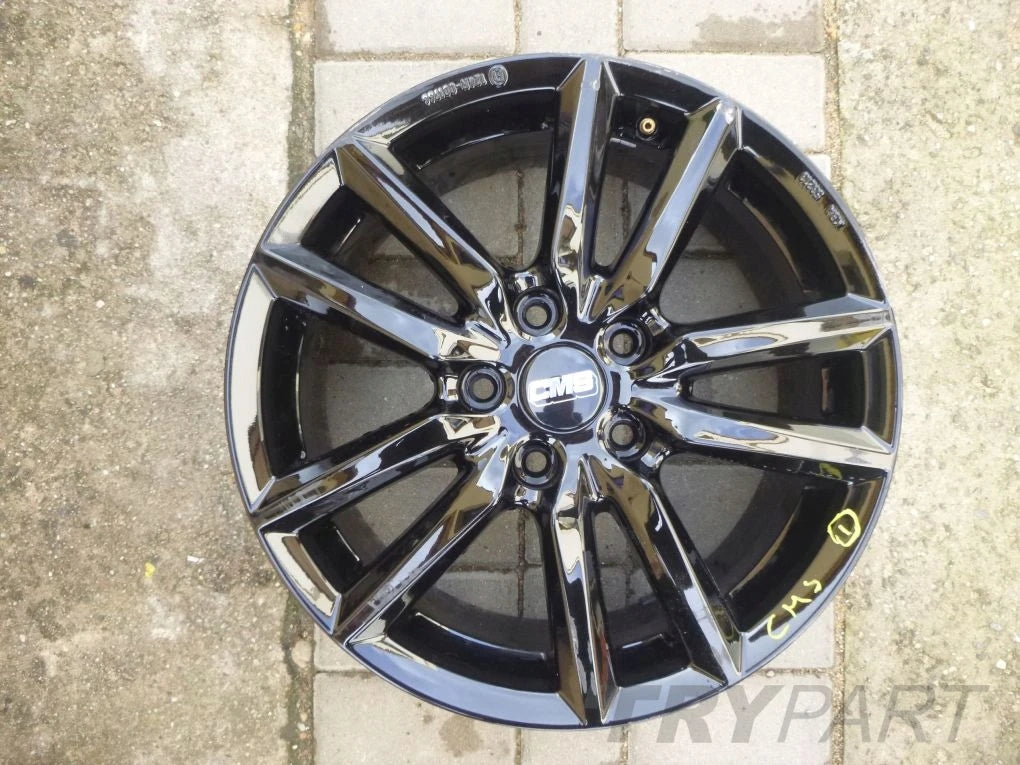 CMS C27 black 7.0x17 5x114.3 ET51 aluminum wheel