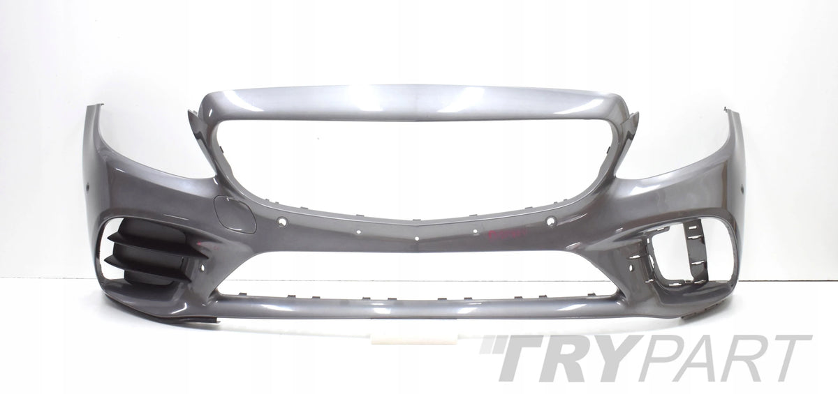 MERCEDES C CLASS W205 LIFT AMG FRONT BUMPER ORIGINAL + GRILLE