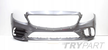 MERCEDES C CLASS W205 LIFT AMG FRONT BUMPER ORIGINAL + GRILLE