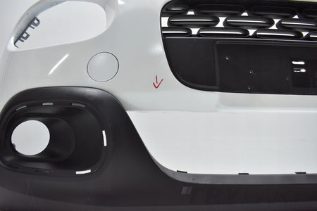 CITROEN C3 III FRONT BUMPER ORIGINAL + GRILLE