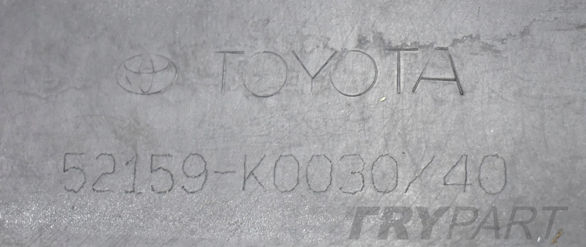 TOYOTA YARIS IV REAR BUMPER ORIGINAL + BOTTOM