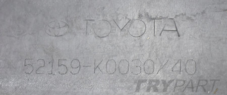 TOYOTA YARIS IV REAR BUMPER ORIGINAL + BOTTOM
