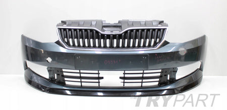 SKODA FABIA III 6V0 MONTE CARLO FRONT BUMPER ORIGINAL + GRILLE + SPOILER