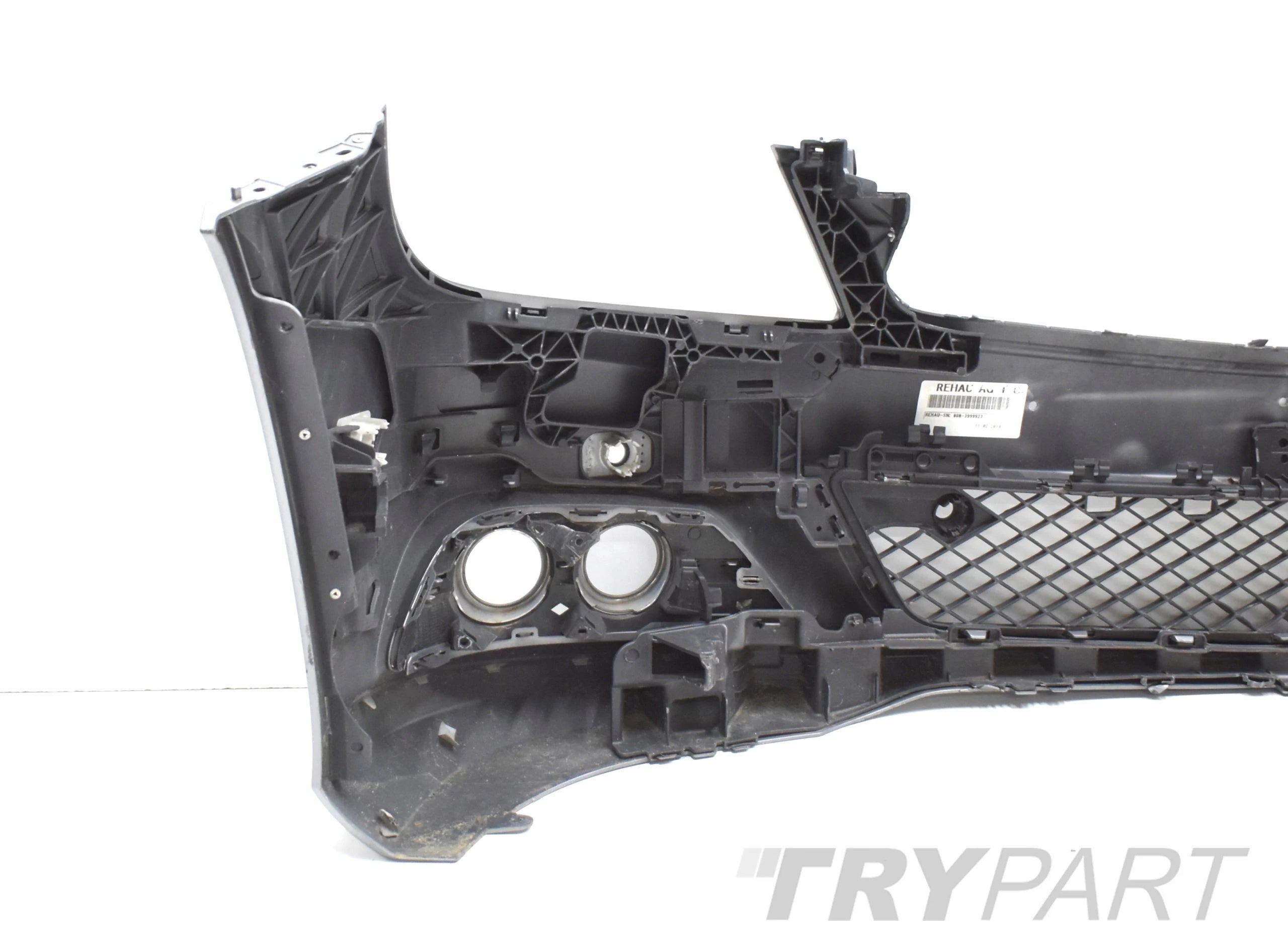 MERCEDES C CLASS W204 FACELIFT FRONT BUMPER ORIGINAL + CHROME + FRAME