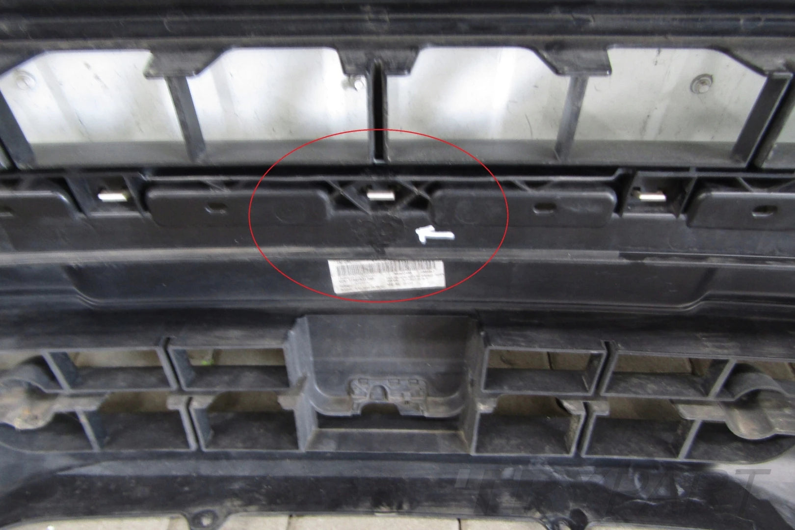 Front Bumper Transit Mk8 VIII Lift 18-