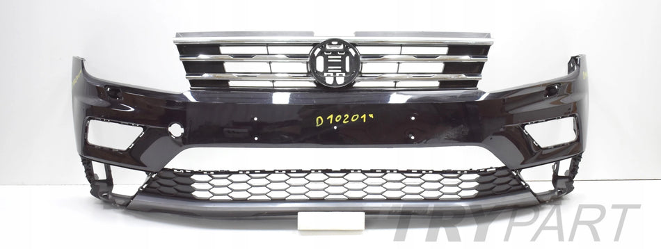 VW TIGUAN II 5NN ALLSPACE FRONT BUMPER ORG + GRILLE