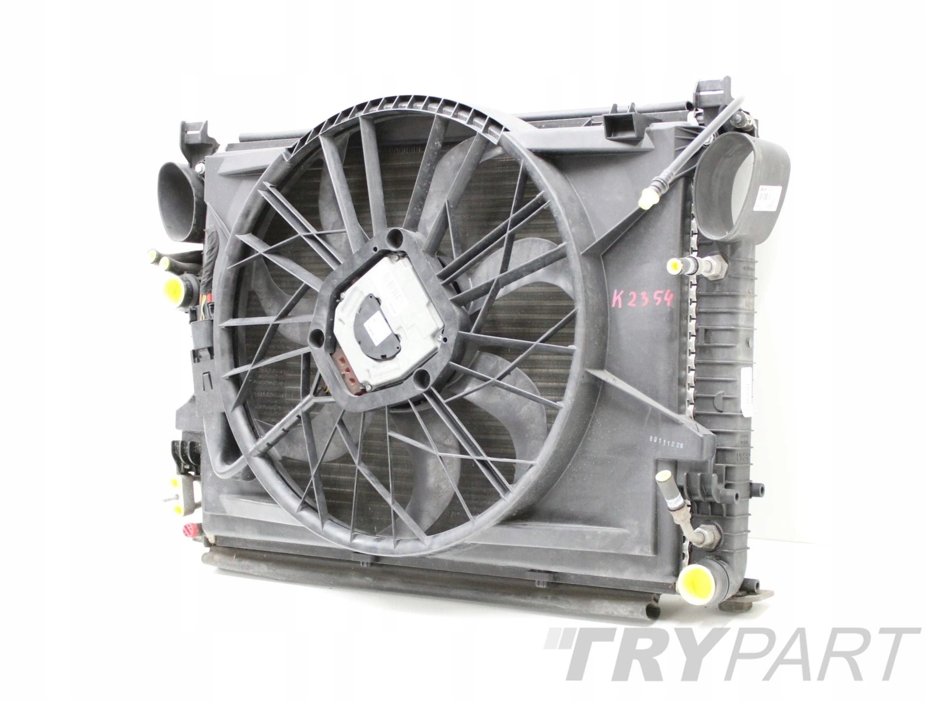 MERCEDES SL 230 W230 LIFT WATER RADIATOR FAN COMPLETE A2305000104