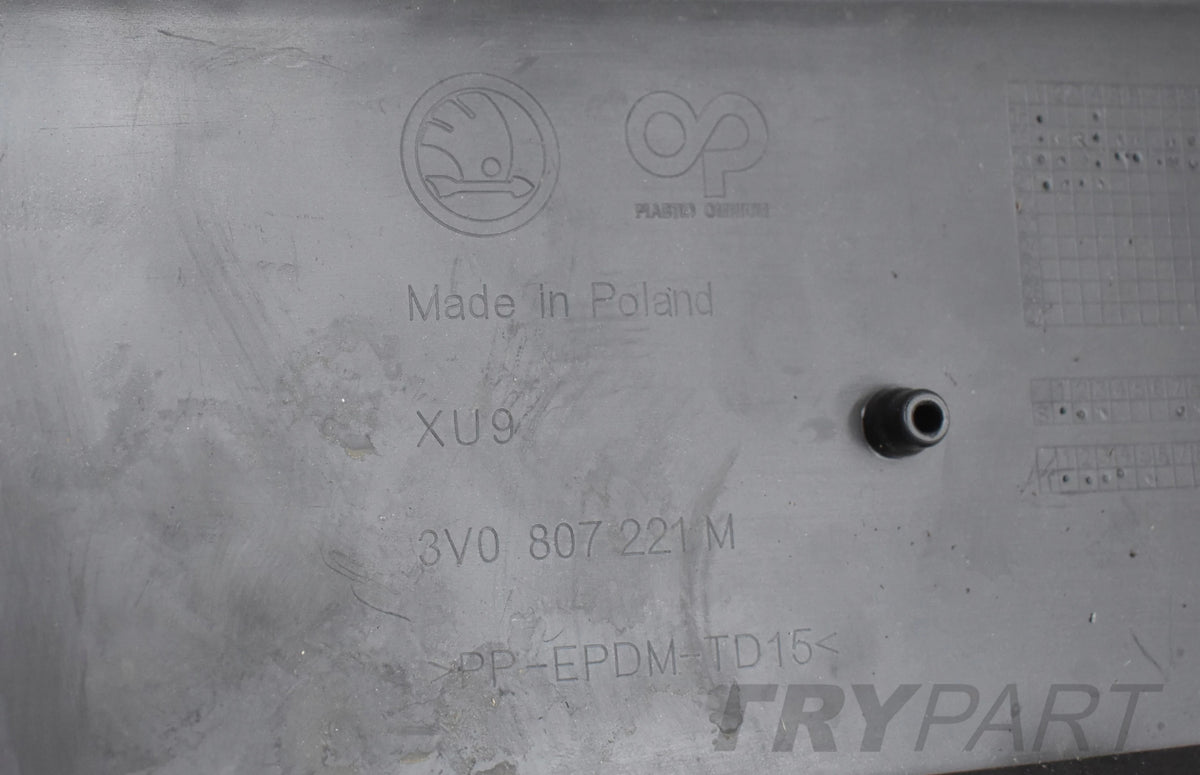 SKODA SUPERB III LIFT 3V0 FRONT BUMPER ORG