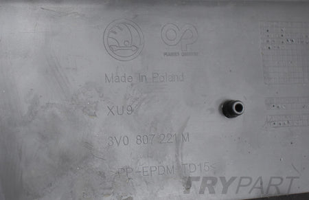 SKODA SUPERB III LIFT 3V0 FRONT BUMPER ORG