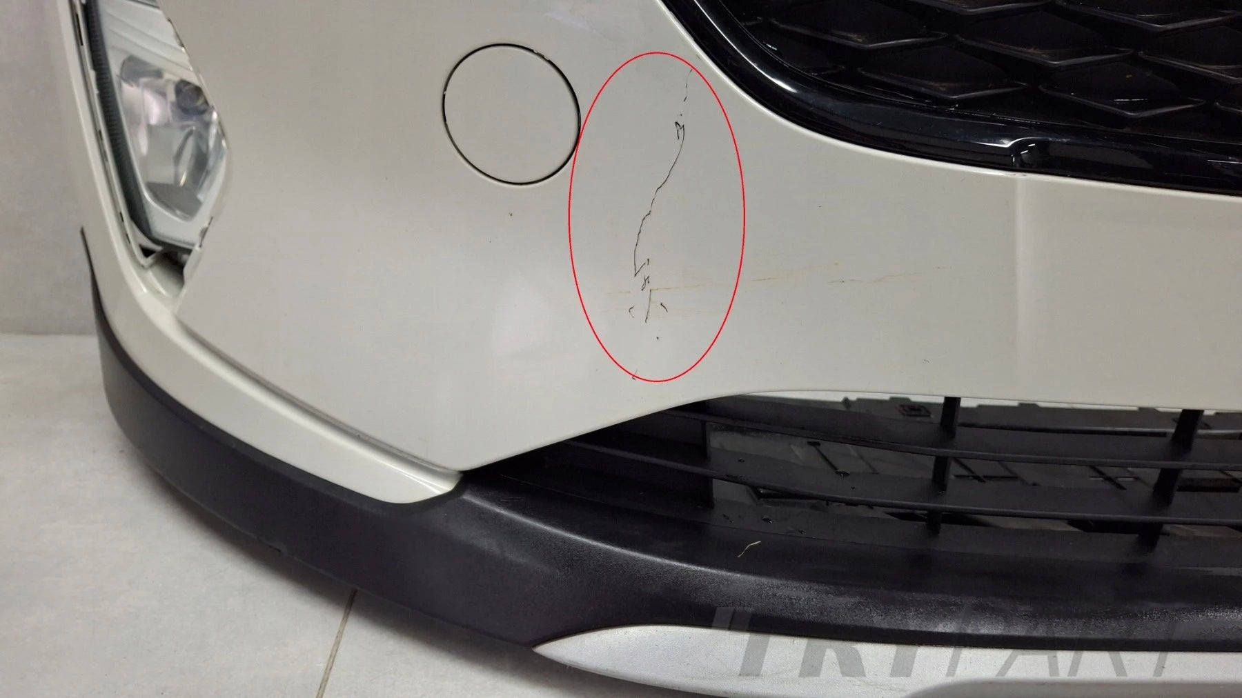 Front Bumper Ford Fiesta Mk8 VIII ACTIVE 17-21 / + Cover + Fog Lamp