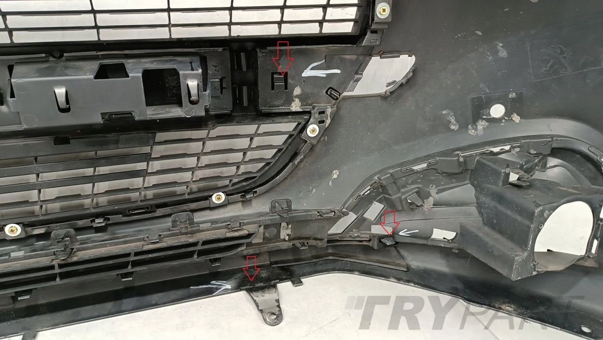 Peugeot 208 Facelift Front Bumper 2015-2019