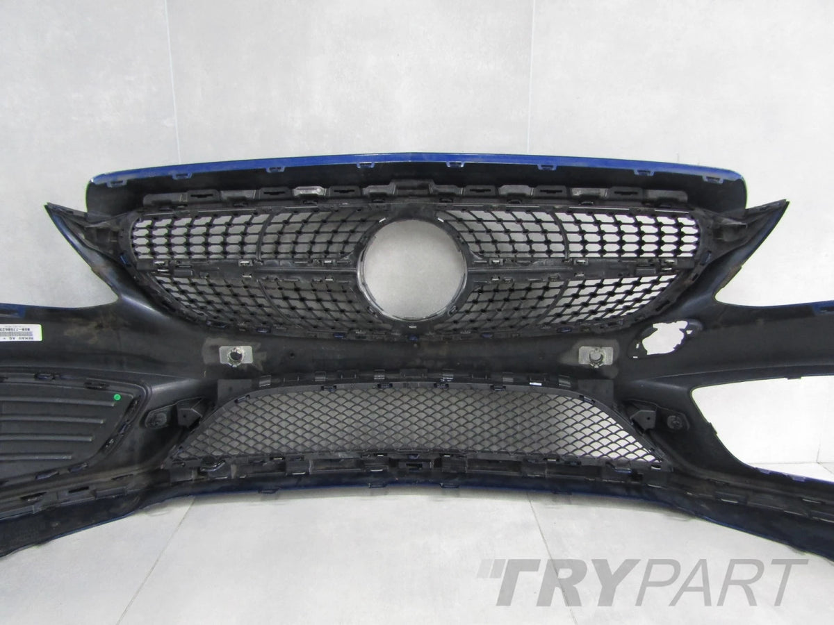 Front Bumper Mercedes C-Class 205 W205 AMG 14-18