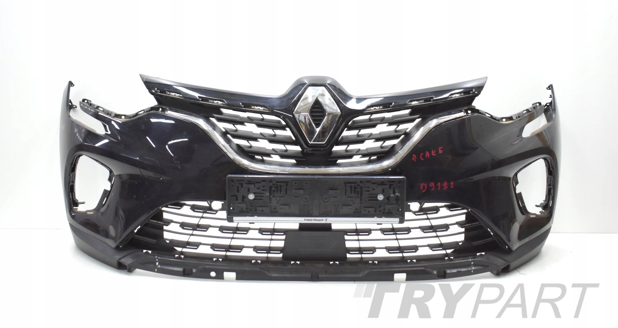 RENAULT CAPTUR II FRONT BUMPER ORG + GRILLE + VENTS