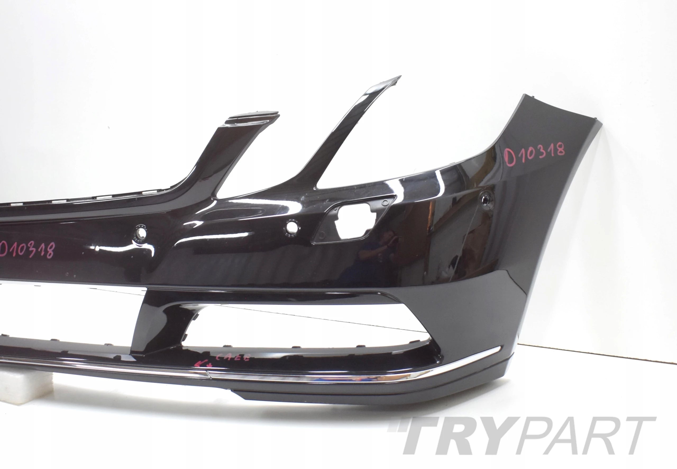 MERCEDES E-CLASS COUPE CABRIO W207 FRONT BUMPER ORIGINAL + FULL CHROME