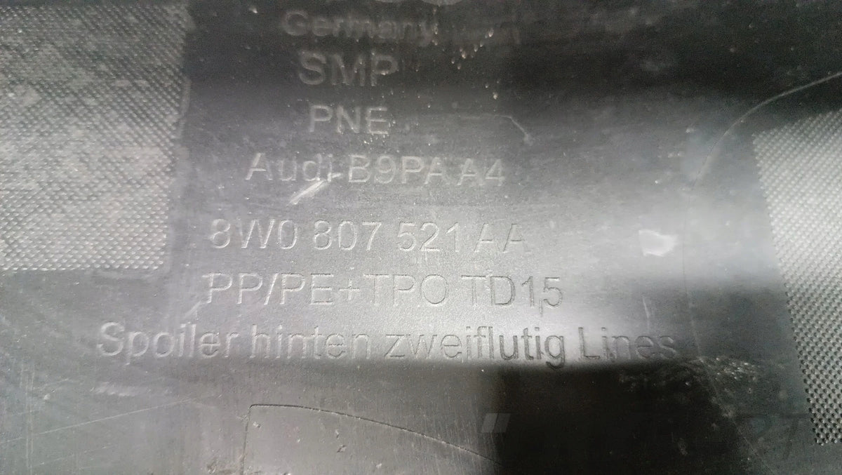 Rear bumper for AUDI A4 B9 ESTATE 8W9 FACELIFT 19-