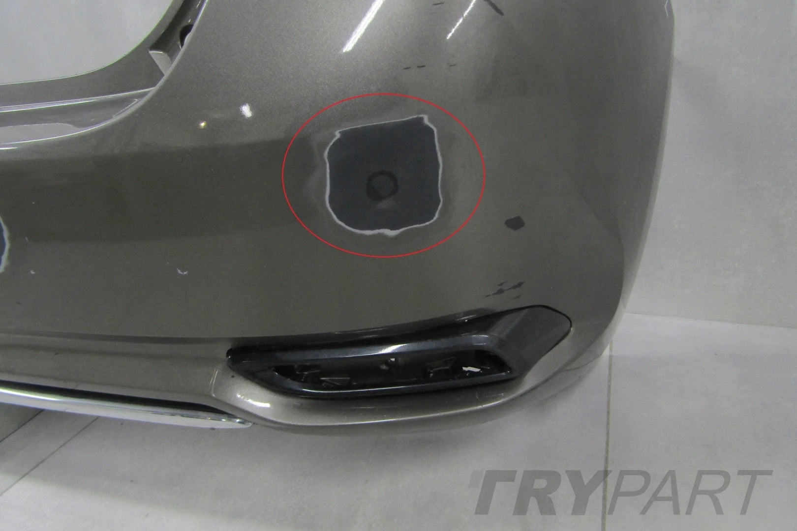 Rear bumper for Toyota Auris II 2 lift HB 15-18