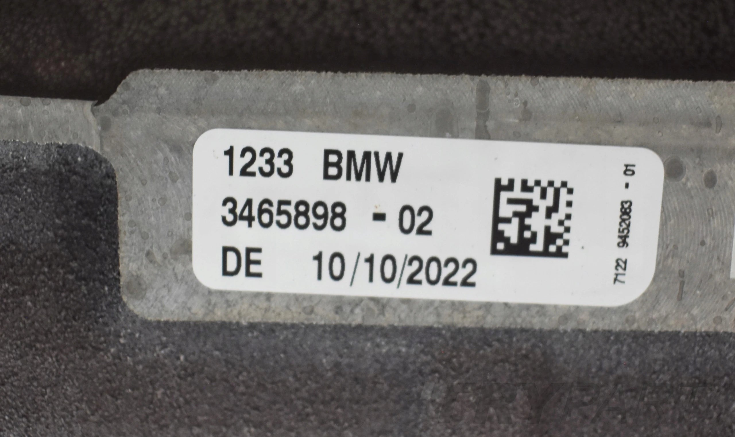 BMW IX20 IX ELECTRIC MOTOR REAR-WHEEL DRIVE REAR ORG