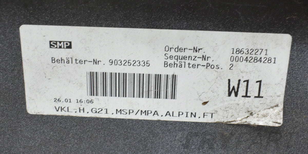 BMW G21 M PACKAGE REAR BUMPER WAGON ORG + BOTTOM