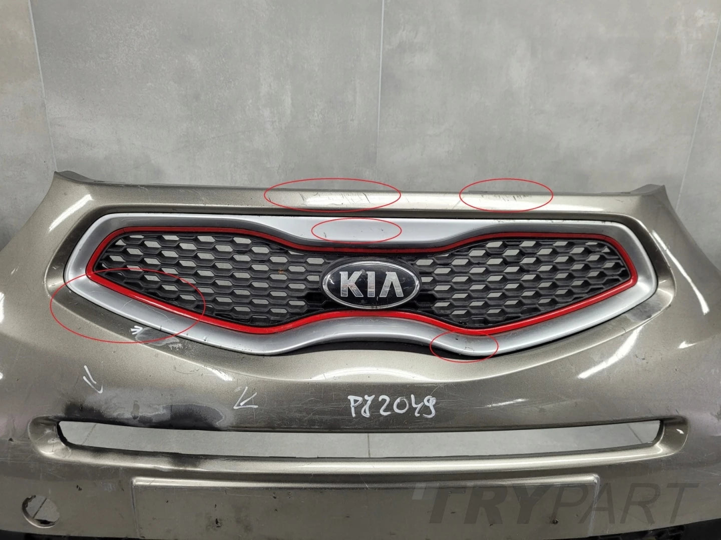 Front Bumper for Kia Picanto 2 II 11-15 3D