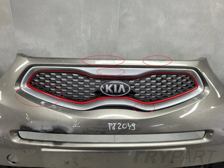 Front Bumper for Kia Picanto 2 II 11-15 3D