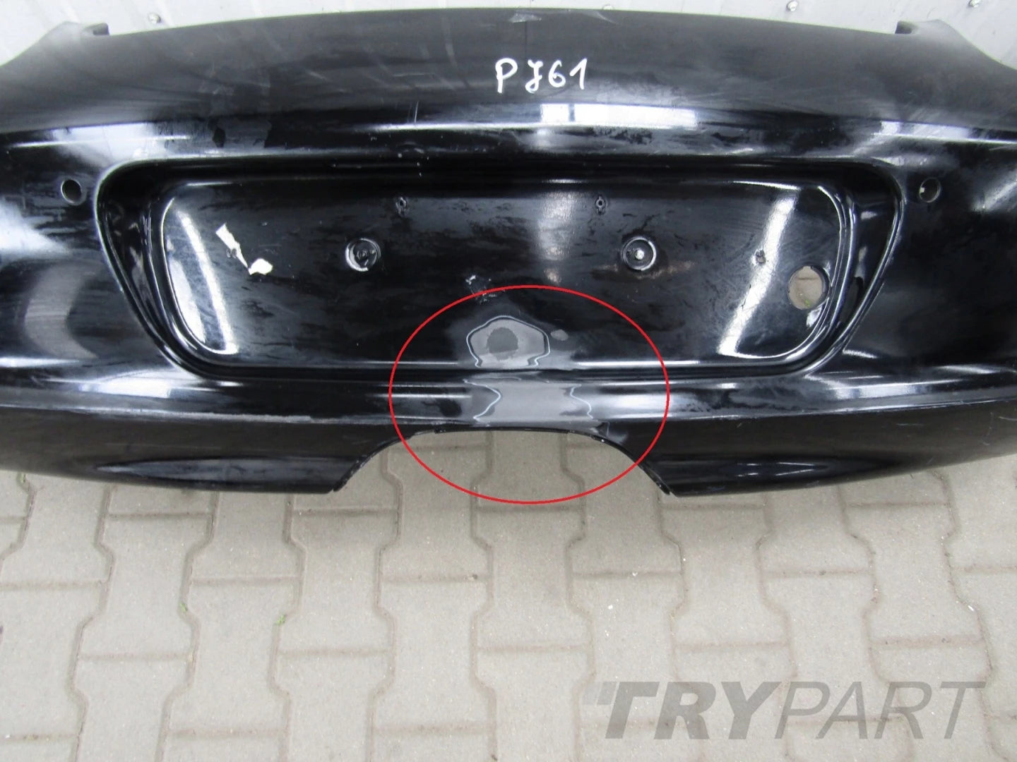 Rear Bumper PORSCHE 987 BOXSTER 04-