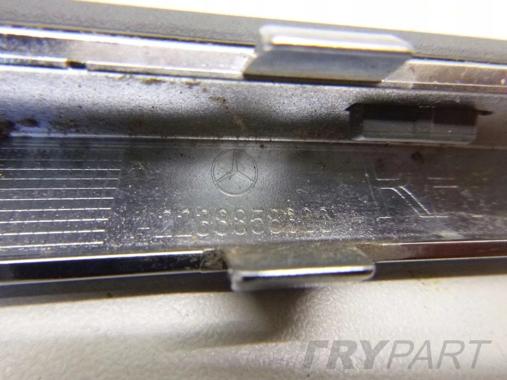 MERCEDES S CLASS W 223 rear bumper strip right