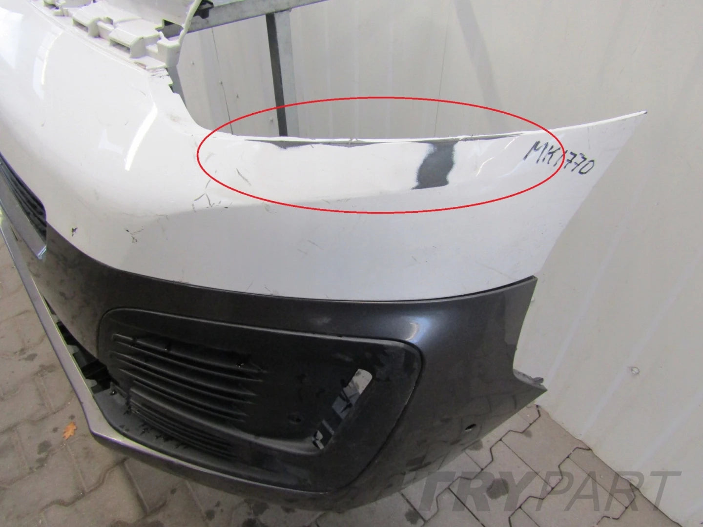 Front Bumper Citroen JUMPY SPACETOURER 3 III 16-