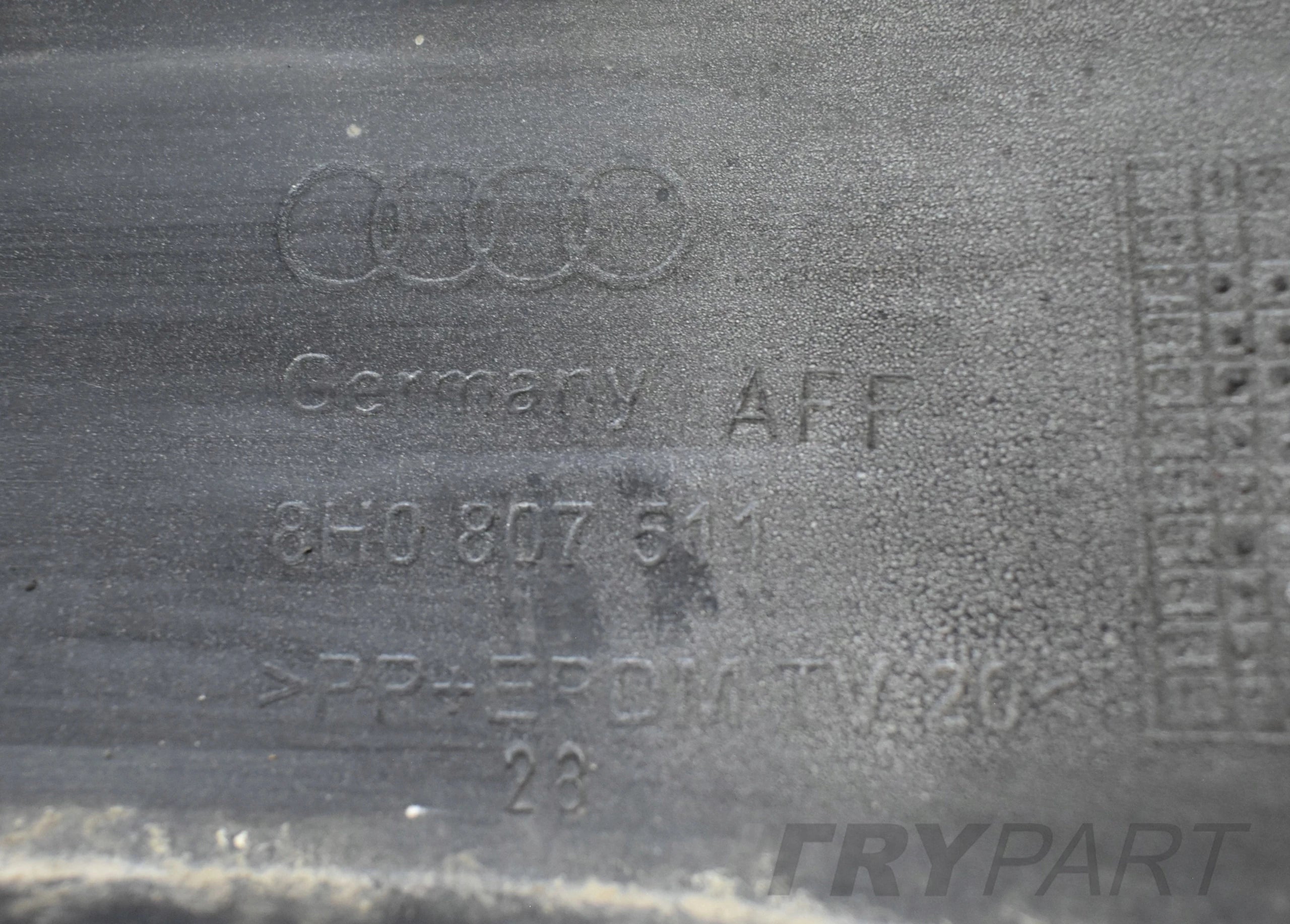AUDI A4 S4 B7 8H0 REAR BUMPER ORIGINAL CABRIO + BOTTOM PART