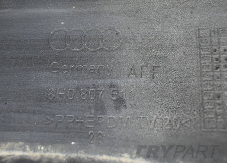 AUDI A4 S4 B7 8H0 REAR BUMPER ORIGINAL CABRIO + BOTTOM PART