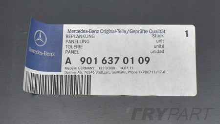 MERCEDES SPRINTER W901 Left Rear Pillar Original Low!