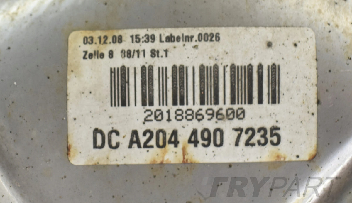 MERCEDES GLK W204 EXHAUST MUFFLER END ORIGINAL FULL