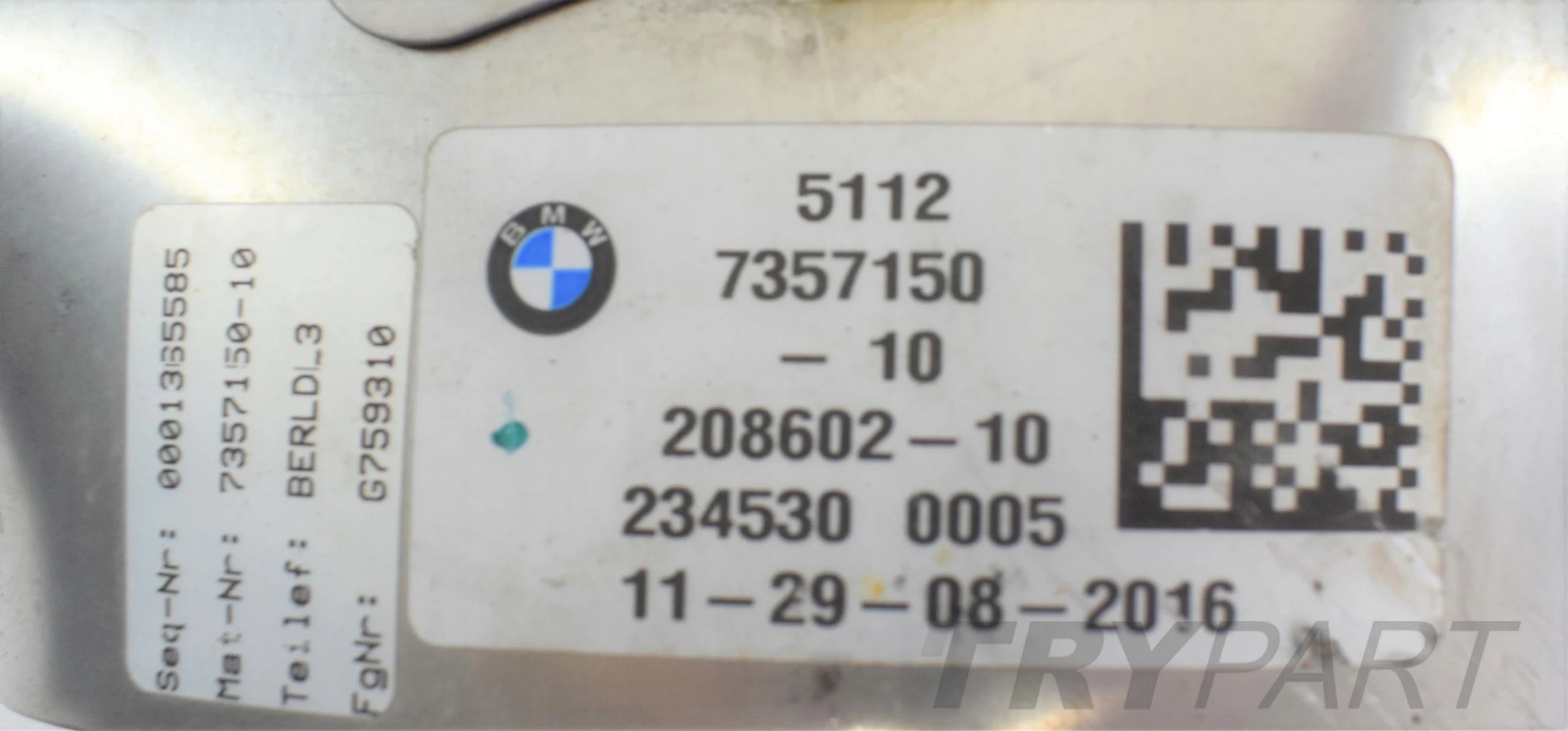 BMW G11 G12 CHROME EXHAUST TIP ORG