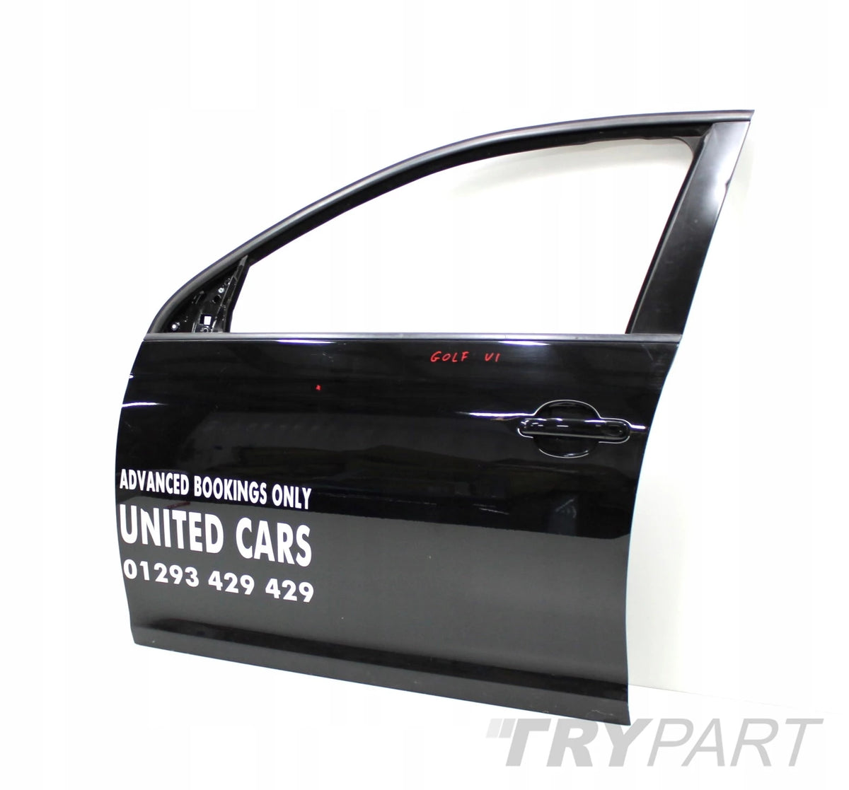 VW GOLF VI 6 5K FRONT LEFT DOOR ORG COMPLETE