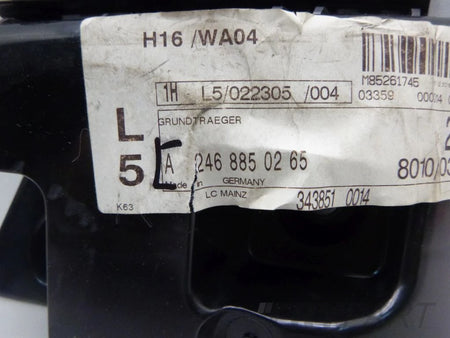 MERCEDES B-CLASS W246 REAR BUMPER MOUNTING SLIDE
