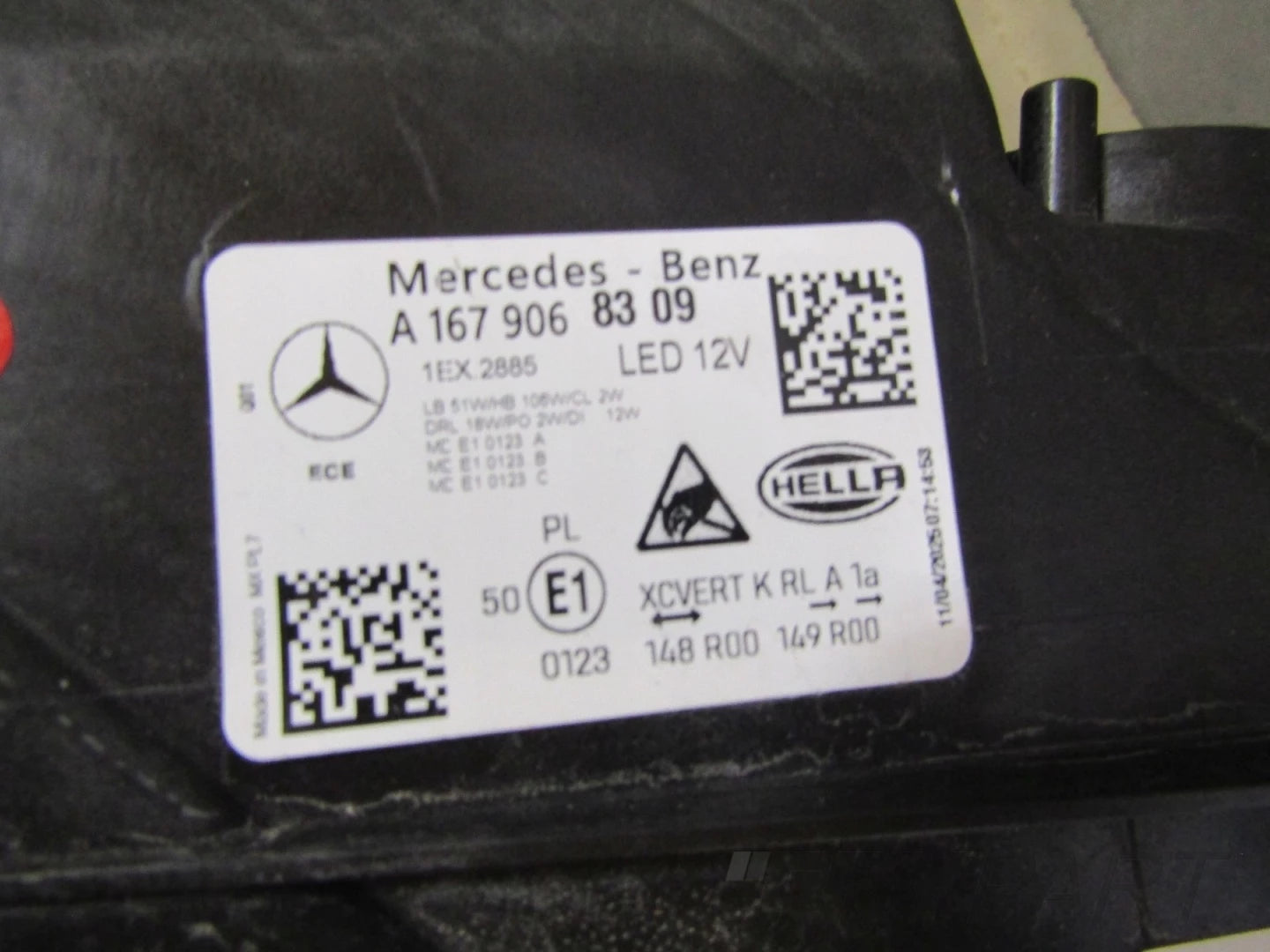 FRONT LAMP MERCEDES GLE W167 LIFT FULL LED MULTIBEAM 23- LH A1679068309