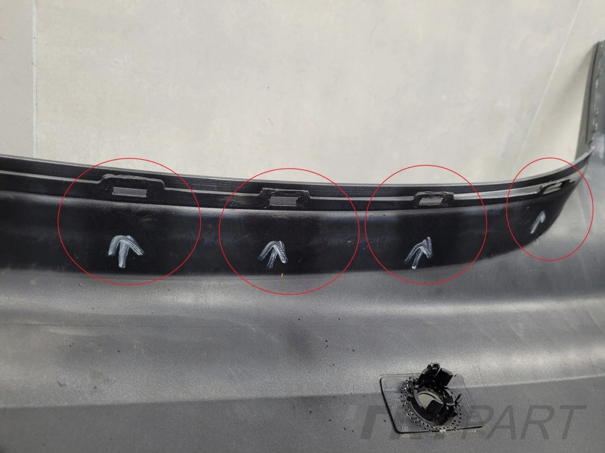 Rear bumper for Mercedes E-Class W213 Sedan AMG 15-20