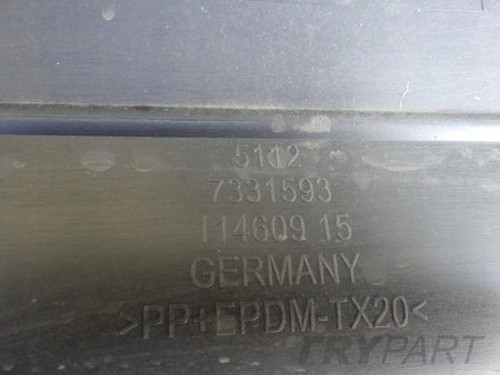 BMW 5 F10 LCI LIFT SEDAN 13- Rear Bumper