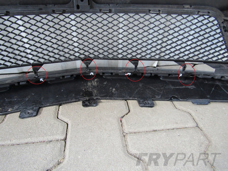 Front bumper Mercedes A-Class W176 AMG 12-15