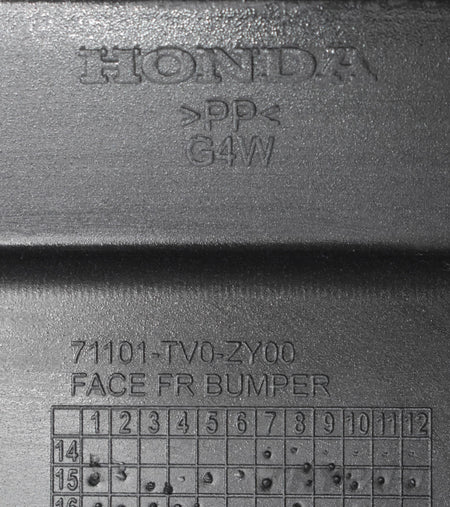 HONDA CIVIC IX LIFT FRONT BUMPER SUPER CONDITION