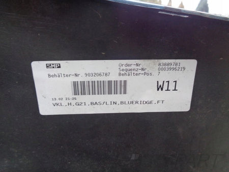 BMW 3 G21 KOMBI 18- Rear Bumper