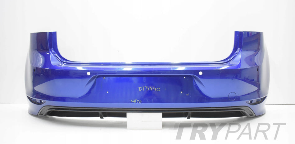 VW GOLF VII 5G6 R-LINE REAR BUMPER ORG HB + BOTTOM