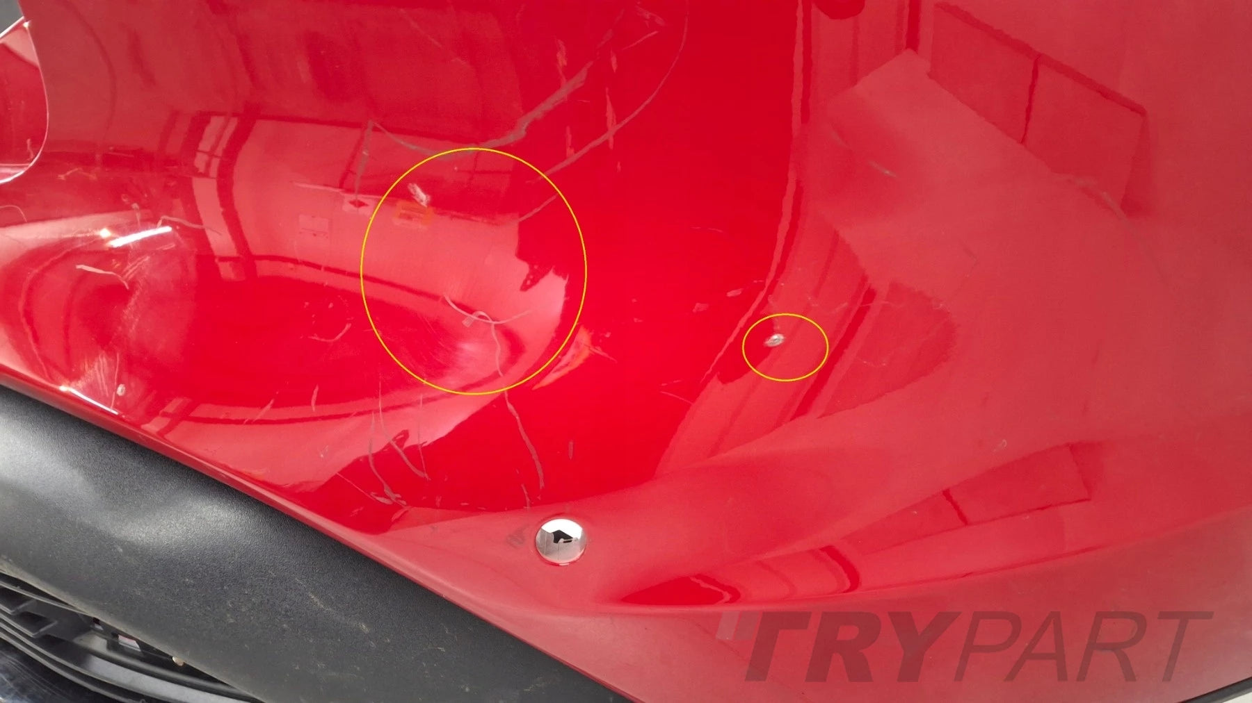 Rear Bumper Porsche Taycan 9J1 19-24