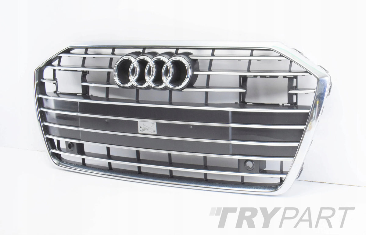 AUDI A6 C8 4K0 Grille Bumper Chrome Original 4K0853651
