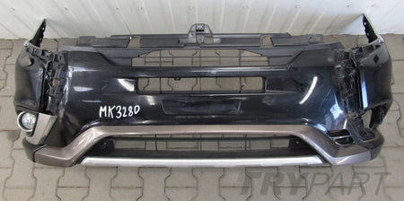 Front Bumper for Mitsubishi Outlander 3 Hybrid Lift 15-18 CAMERA