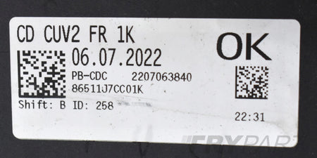 KIA X-CEED XCEED FRONT BUMPER ORG + BOTTOM