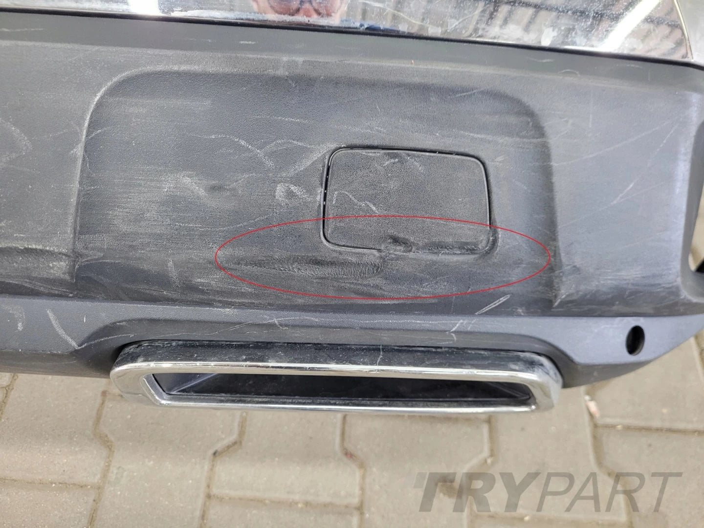 Rear bumper for Peugeot 3008 II 2 GT-Line 16-