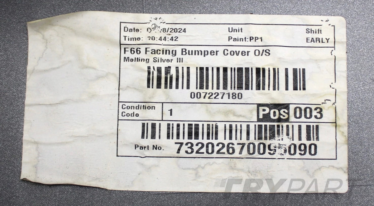 MINI COOPER F65 F66 FRONT BUMPER ORG 24+
