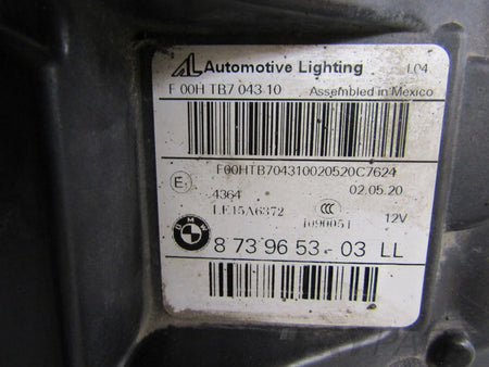 BMW X3 G01 X4 G02 FRONT LAMP FULL LED ADAPTIVE 17-21 LH LEFT 8739653