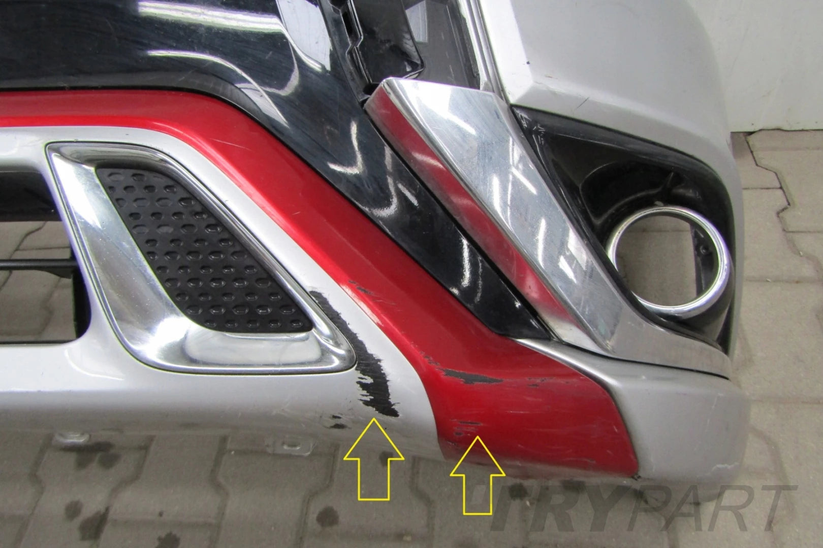 Front Bumper Mitsubishi Outlander 3 III Facelift 18-