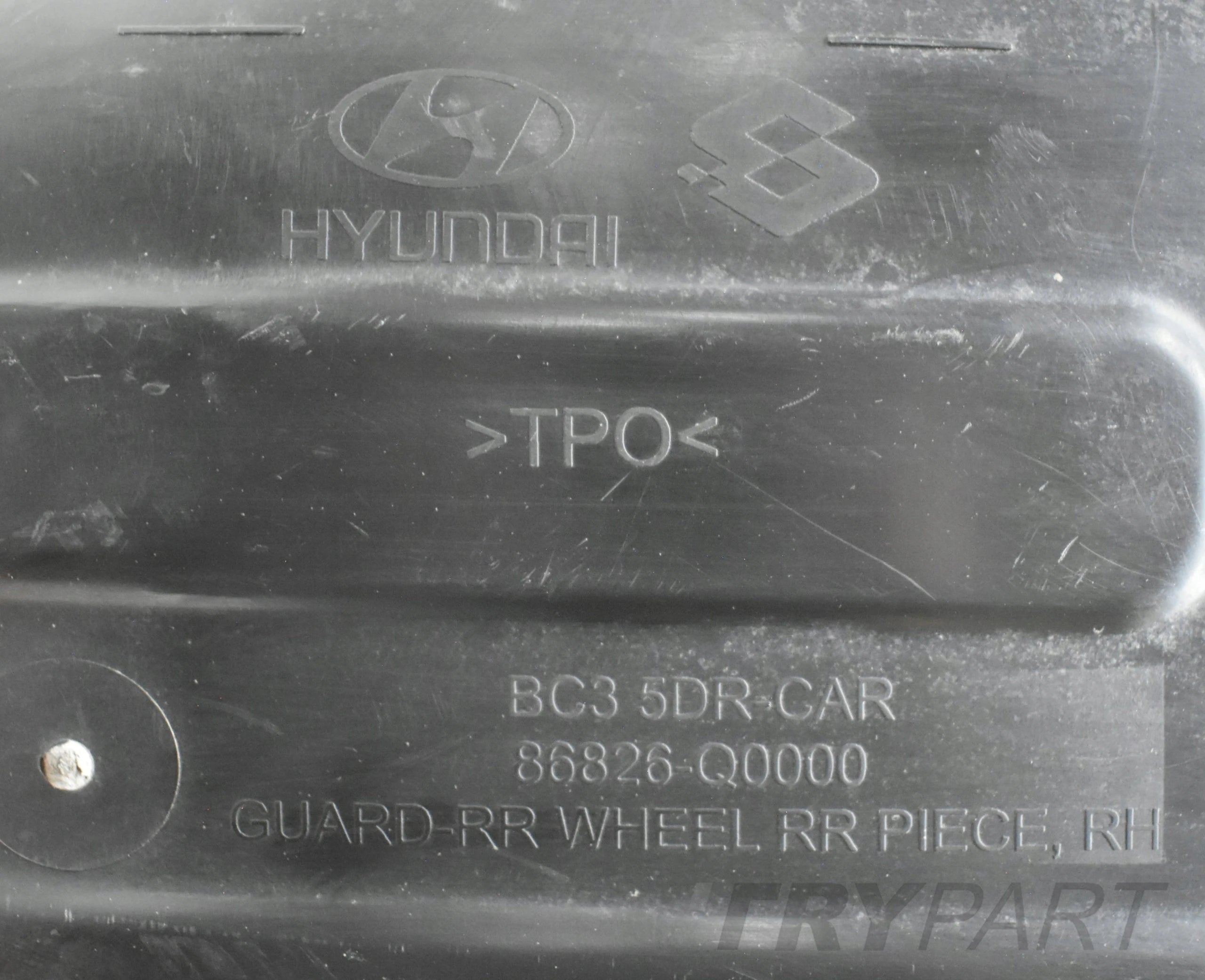 HYUNDAI I20 III REAR RIGHT WHEEL ARCH